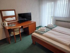 Posteľ alebo postele v izbe v ubytovaní U Juhasa Miętówka