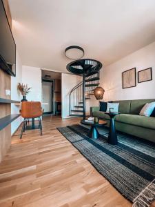 Posezení v ubytování Sonnenhof Apartments