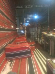 Ruang duduk di taila hostel