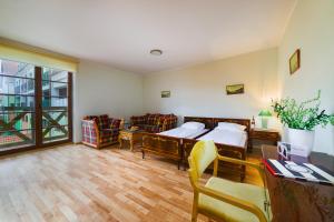 Część wypoczynkowa w obiekcie Apartamenty Portowe
