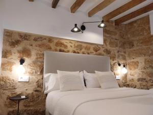 Postel nebo postele na pokoji v ubytování Alojamientos rurales Arbonaida