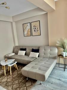 Posezení v ubytování Boholand Apartment