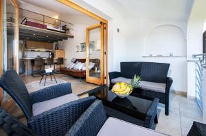 En sittgrupp på Residence Antonio - Deluxe Apartments & Rooms
