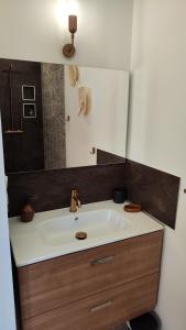 Koupelna v ubytování Chambres d hôtes Villa VENERIS