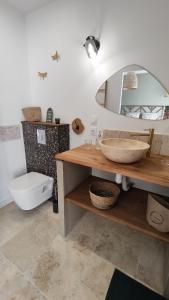 Koupelna v ubytování Chambres d hôtes Villa VENERIS