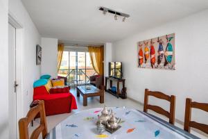 Χώρος καθιστικού στο Appartement T3 Traversant Résidence Standing Garage et Piscine Extérieure GRATUITS