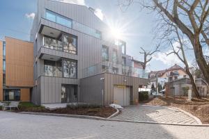 Bygningen som lejligheden ligger i