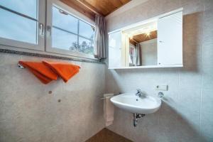 Koupelna v ubytování Lingerhof Arnika