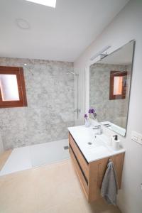 Koupelna v ubytování Casa Carmen
