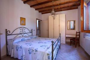 Katil atau katil-katil dalam bilik di Agriturismo San Giuseppe