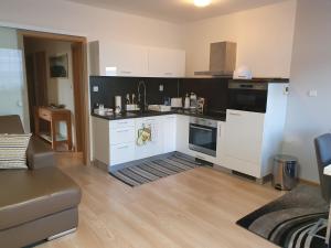 Kuchyňa alebo kuchynka v ubytovaní Apartman RYSY D4