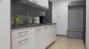 Cucina o angolo cottura di Apartament Wiślany Sen