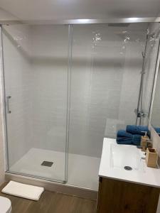 Kúpeľňa v ubytovaní Apartamento Central E + 15 fotografií