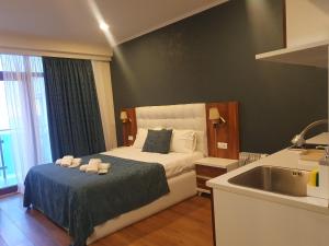 Letto o letti in una camera di The Fresh Wave hotel