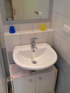 Koupelna v ubytování Gästehaus Karassowitsch