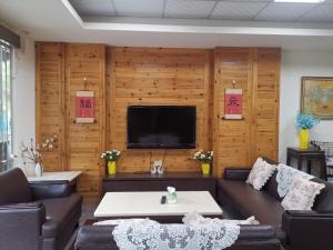 Posezení v ubytování Mu Xi Ocean View B&B