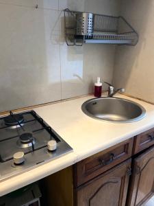 Η κουζίνα ή μικρή κουζίνα στο Historic Apartment