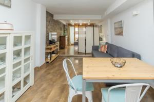 Kuchyňa alebo kuchynka v ubytovaní Loft con terraza centro Valencia