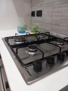 A kitchen or kitchenette at San Ciro's apartment