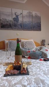 Posezení v ubytování Petites-Tailles - chambre d'hôtes