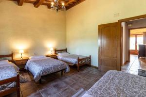 Posteľ alebo postele v izbe v ubytovaní Can Salvà Casa rural en magnífico entorno natural