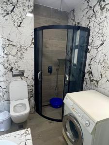 Koupelna v ubytování Seaside Rooms & Apartments Sarande