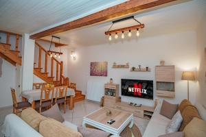 A television and/or entertainment centre at Natasa's cozy house