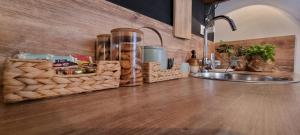 a kitchen counter with a sink and a counter top at Casa 39 Apartments in Rovinj +92 photos