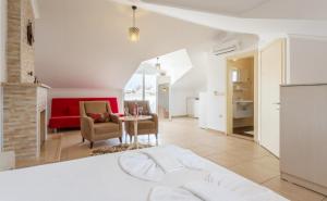 Postel nebo postele na pokoji v ubytování Villa Canberk