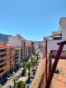 Bygningen som lejligheden ligger i