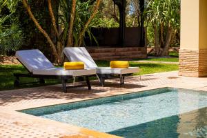 Πισίνα στο ή κοντά στο Palais Mirage d'Atlas, Hôtel de Luxe & Spa