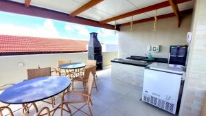 Una cocina o cocineta en Engenheiro Paulo Borba - Centro de Porto de Galinhas