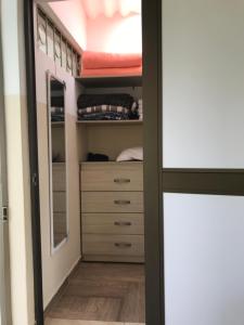 Kuchyň nebo kuchyňský kout v ubytování Finca Marandua Cabaña El Cielo