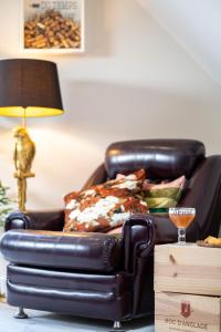 Posezení v ubytování Le Sommelier