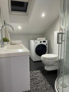 Kúpeľňa v ubytovaní Apartman Rakovac