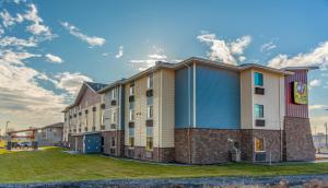 a rendering of the exterior of a hotel at My Place Hotel-Yakima, WA in Yakima