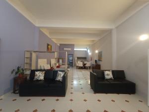 Posezení v ubytování Amplio Estudio en Cozumel, Condominio privado E12