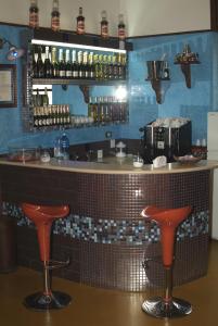 Lounge nebo bar v ubytování Hotel Touring