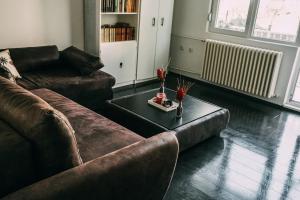 Istumisnurk majutusasutuses Smart hostel