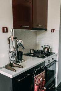 Köök või kööginurk majutusasutuses Smart hostel