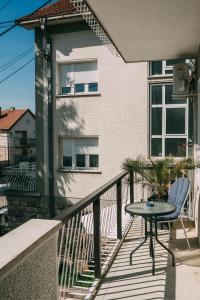 Rõdu või terrass majutusasutuses Smart hostel