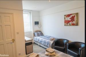 Μια τηλεόραση ή/και κέντρο ψυχαγωγίας στο Weymouth Bay Hotel