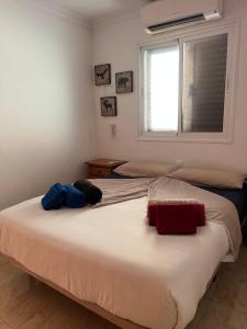 Posteľ alebo postele v izbe v ubytovaní Lovely apartment 2 rooms with big terrace in Puerto Rico + 30 fotografií