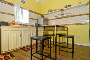 Köök või kööginurk majutusasutuses La Vue