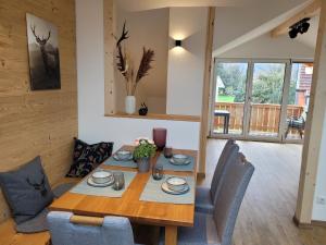 Posezení v ubytování Ferienwohnung Klauserhof