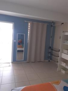 Postel nebo postele na pokoji v ubytování Residence vue sur mer