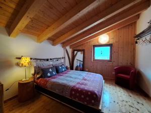 Postel nebo postele na pokoji v ubytování Casa Prabellino