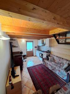 Posezení v ubytování Casa Prabellino