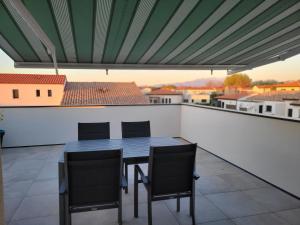 Balkón nebo terasa v ubytování Studio vue montagne