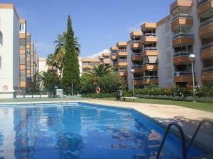 The swimming pool at or close to BOOOOM Apartment Salou Beach
